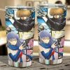 Sarutobi Ayame x Hattori Zenzou Car Tumbler Cup Custom Gintama Anime Car Accessories
