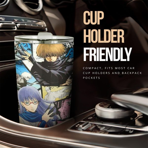 sarutobi ayame x hattori zenzou car tumbler cup custom gintama anime car accessories prix0