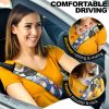 Sarutobi Ayame x Hattori Zenzou Seat Belt Covers Custom Gintama Anime Car Accessories