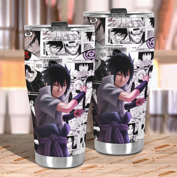 sasuke car tumbler cup custom naruto anime car accessories ga2hb