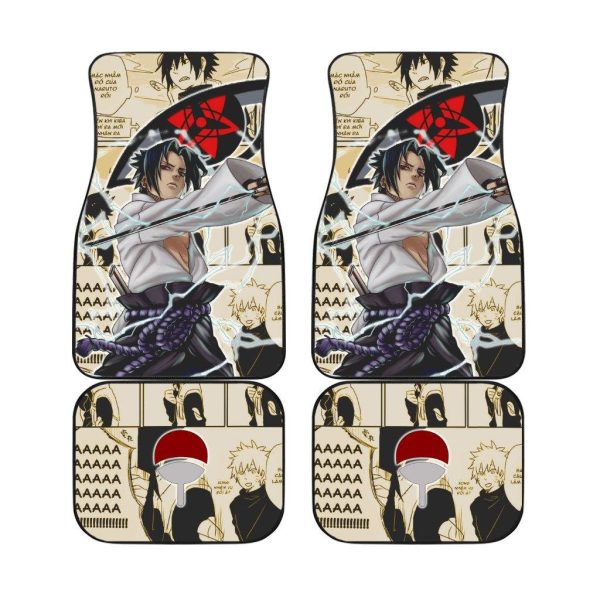 Sasuke Eternal Mangekyou Naruto Sharingan Sasuke Eternal Mangekyou Car Floor Mats