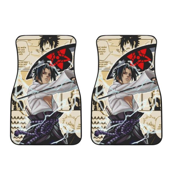 Sasuke Eternal Mangekyou Naruto Sharingan Sasuke Eternal Mangekyou Car Floor Mats