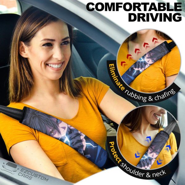 Naruto Car Accessories Anime Naruto Seat Belt Covers Sharingan