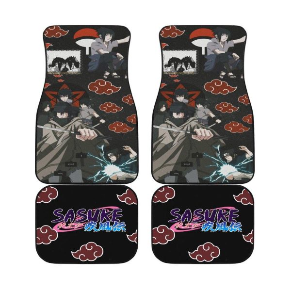 Naruto Car Mats Sasuke Anime Car Accessories