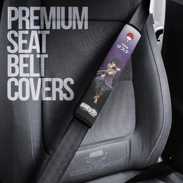 sasuke seat belt cover custom naruto anime car accessories bgiai