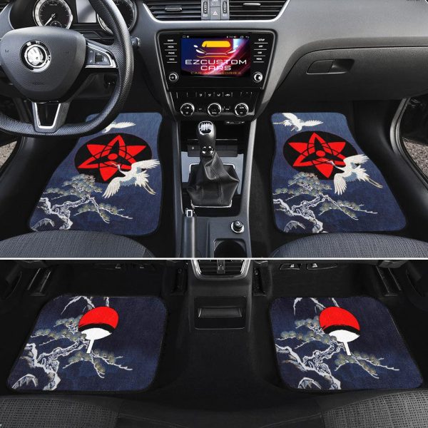 sasuke sharingan car floor mats anime naruto car accessories pjg8u