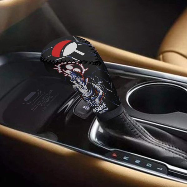 sasuke shift knobs car covers set custom naruto shippuden anime car accessories brabm