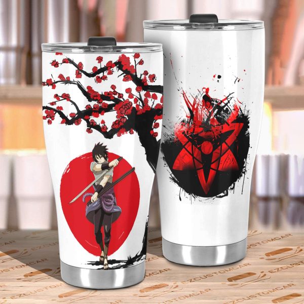 sasuke stainless steel tumbler japan style naruto anime car accessories bmm8a