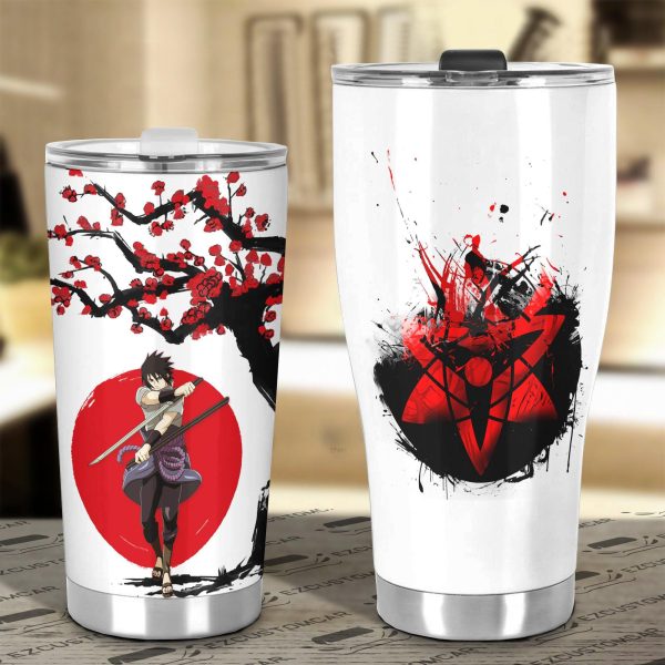 sasuke stainless steel tumbler japan style naruto anime car accessories cw8m0
