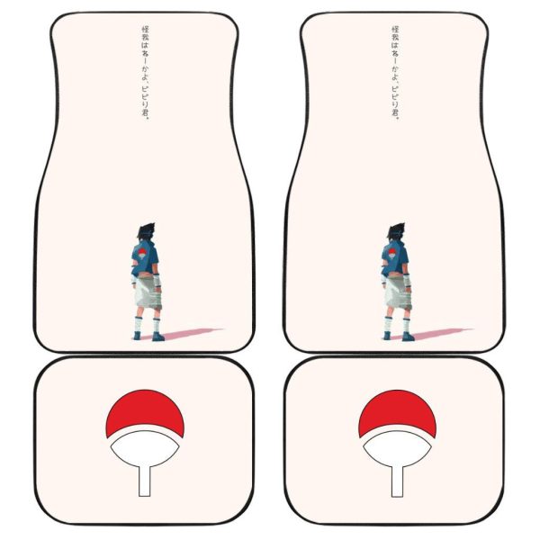 Sasuke Sword Car Floor Mats Naruto Anime Car Accessories