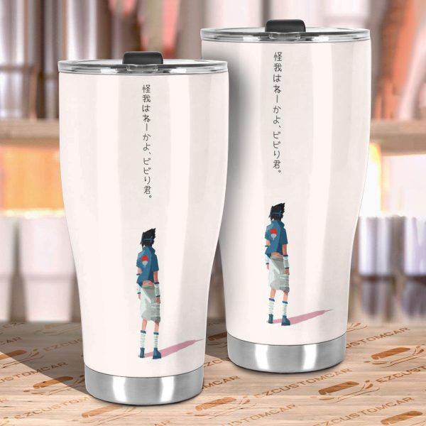 sasuke uchiha car tumbler cup custom naruto anime car accessories 8slzc
