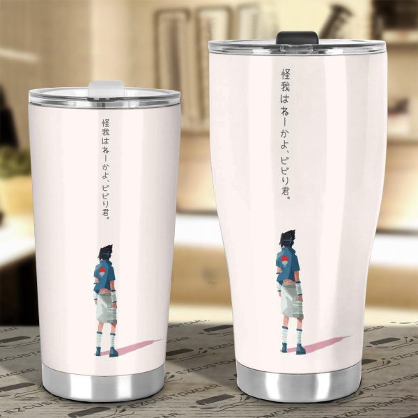 sasuke uchiha car tumbler cup custom naruto anime car accessories edbch
