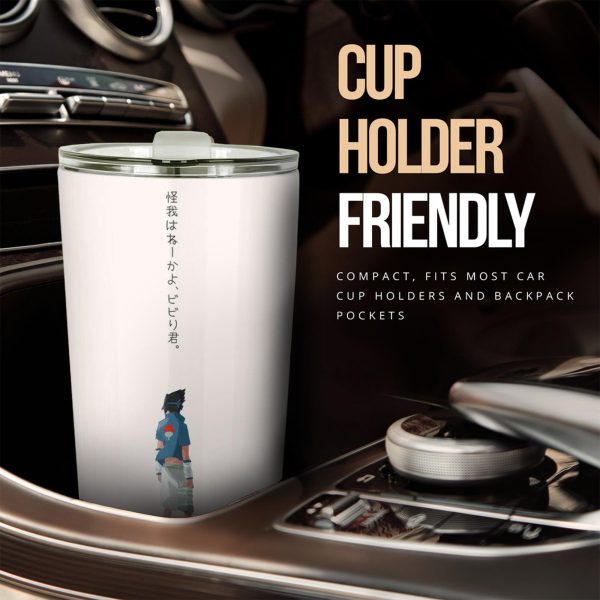 sasuke uchiha car tumbler cup custom naruto anime car accessories yaq5u