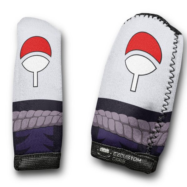 Sasuke Uniform Shift Knobs Car Covers Set Custom Naruto Shippuden Anime Car Accessories