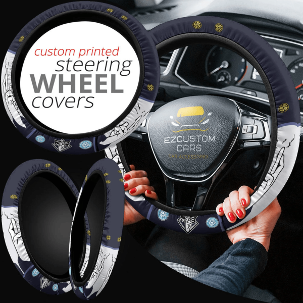 satoru gojo anime steering wheel cover custom jujutsu kaisen anime car accessories tag2q