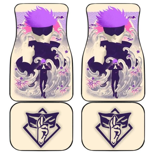 Jujutsu Kaisen Car Floor Mats Custom Satoru Gojo