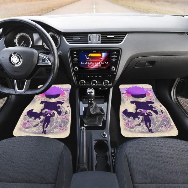 satoru gojo car floor mats custom jujutsu kaisen xvnwr