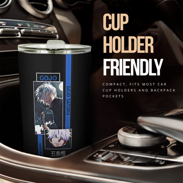 satoru gojo custom jujutsu kaisen anime car tumblers cup car accessories y5ogi