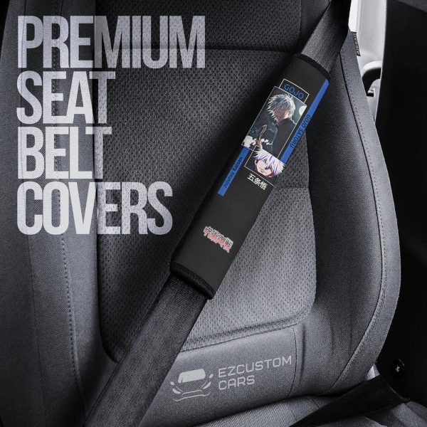 satoru gojo custom jujutsu kaisen anime seat belt covers 9pshj