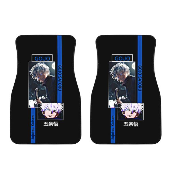 satoru gojo jujutsu kaisen car floor mats rlf0u