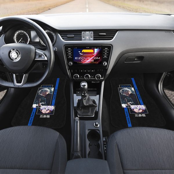 satoru gojo jujutsu kaisen car floor mats xfaao
