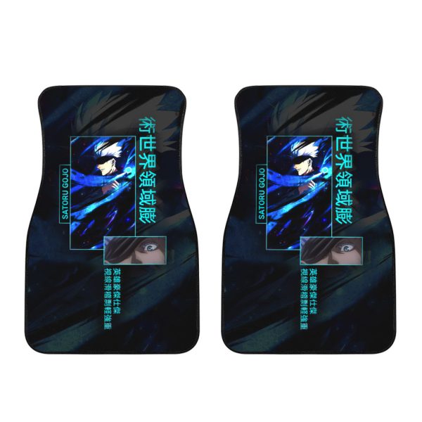 satoru gojo jujutsu kaisen custom car floor mats 751mh