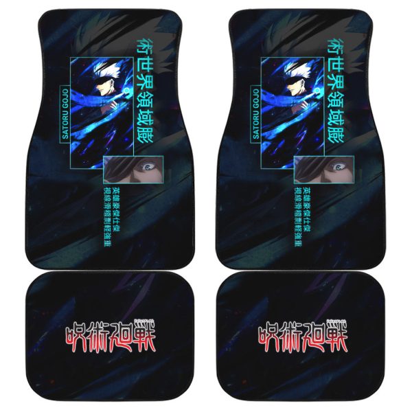 Jujutsu Kaisen Car Floor Mats Custom Satoru Gojo