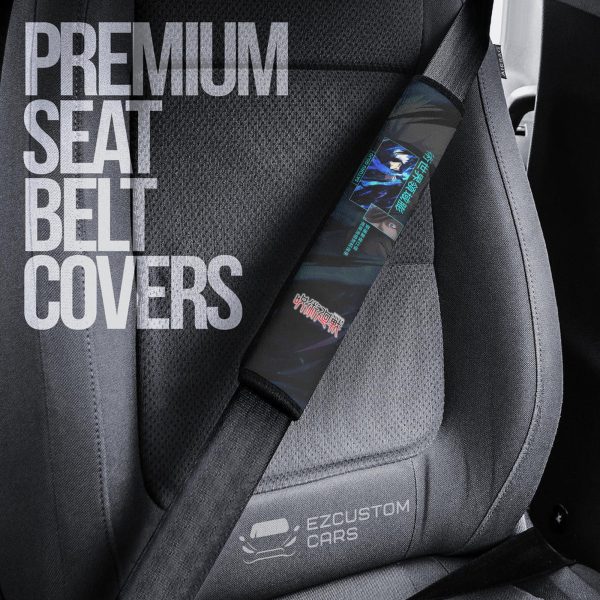 satoru gojo seat belt covers jujutsu kaisen anime seat belt covers bbsdv