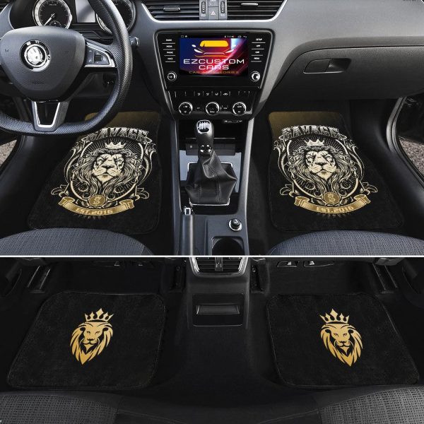savage lion car floor mats custom lion car accessories 2t5qv