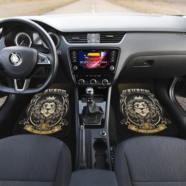 savage lion car floor mats custom lion car accessories tlyfs