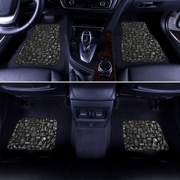 Sciences Pattern Car Floor Mats