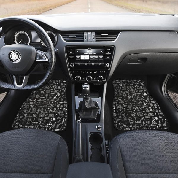 Sciences Pattern Car Floor Mats Sciences Pattern Car Floor Mats