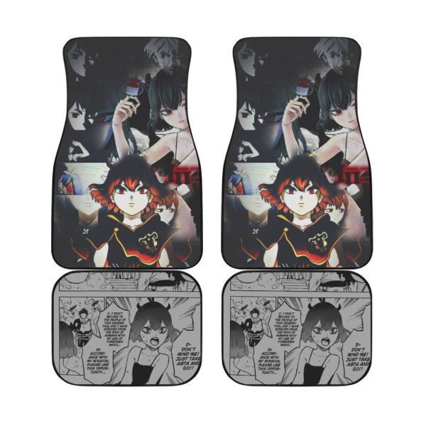 Secre Swallowtail Black Clover Car Seat Covers