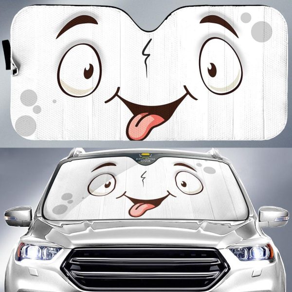 see girls cartoon eyes car sun shade custom car accessories glfeq