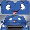 See Girls Cartoon Eyes Car Sun Shade Custom Car Accessories