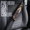 Senjuro Rengoku Demon Slayer Seat Belt Covers Custom Anime Car Accessories