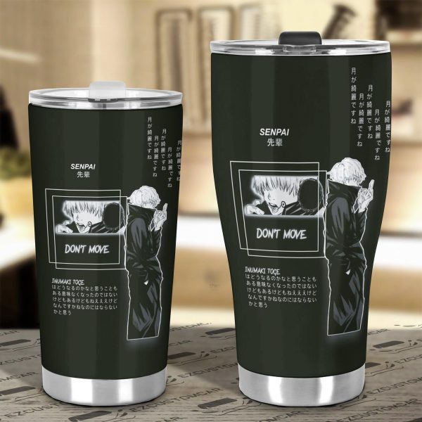 senpai custom jujutsu kaisen anime car tumblers cup car accessories afys2