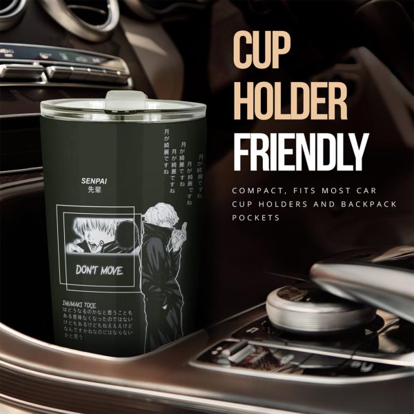 senpai custom jujutsu kaisen anime car tumblers cup car accessories t1zll