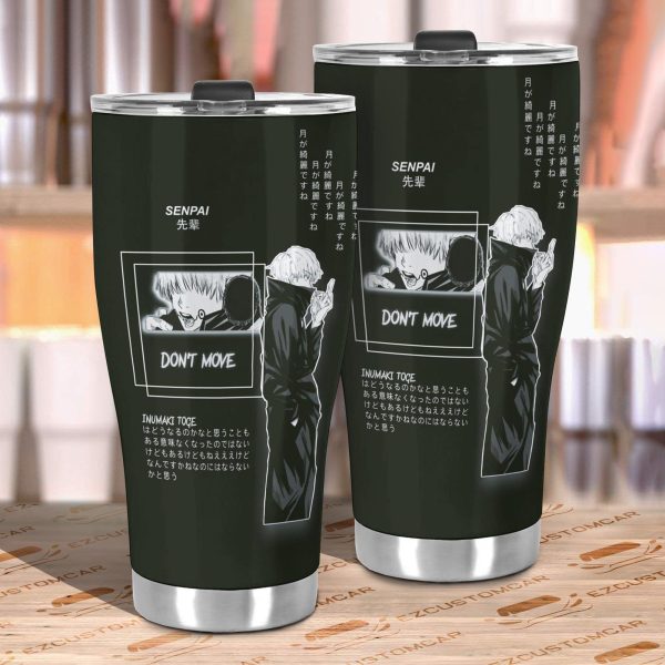 senpai custom jujutsu kaisen anime car tumblers cup car accessories z4i0c
