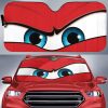 Seriously Angry Cartoon Eyes Custom Car Windshield Sunshades
