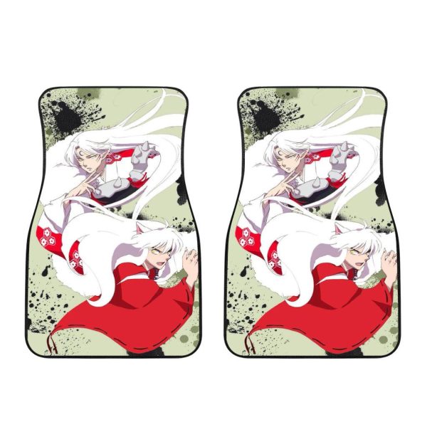 sesshomaru x inuyasha car floor mats custom inuyasha car accessories 5qkgz