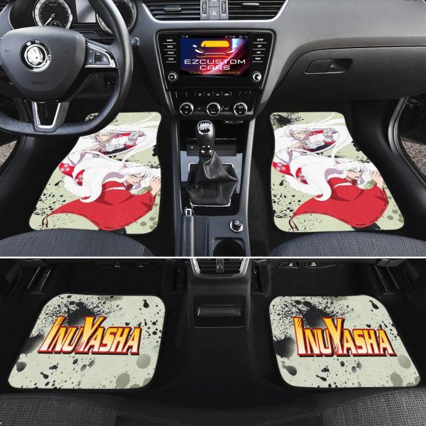 sesshomaru x inuyasha car floor mats custom inuyasha car accessories 90qok