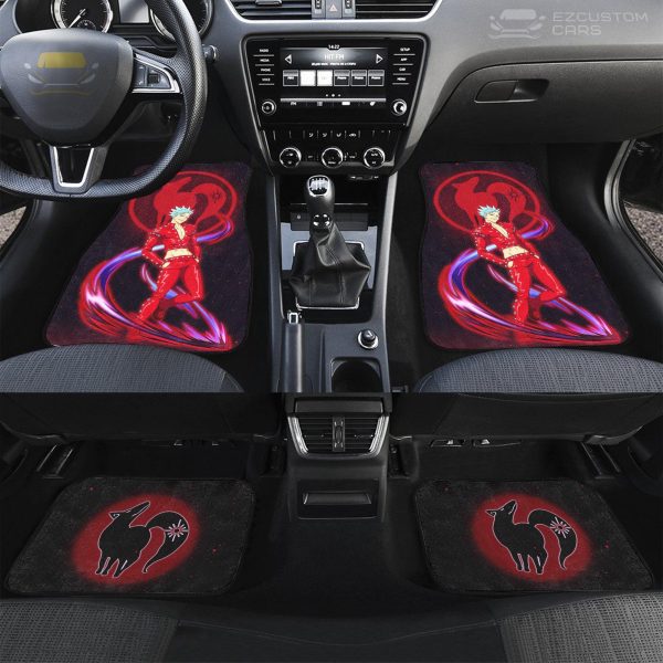 seven deadly sins anime car accessories ban custom car floor mats riyzl