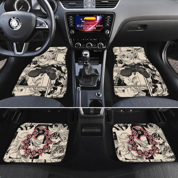 seven deadly sins anime car floor mats 18fyg