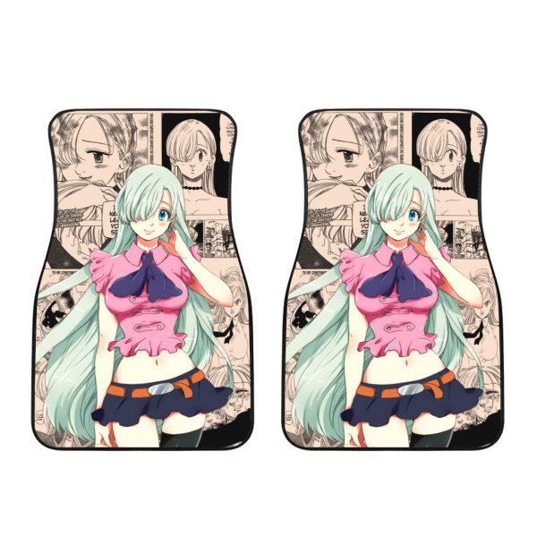 seven deadly sins anime car floor mats car accessorieselizabeth mix manga 0mnnc