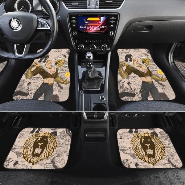 seven deadly sins anime car floor mats car accessoriesescanor mix manga tj9rf