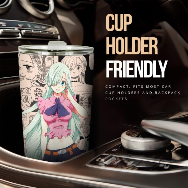 seven deadly sins car accessories anime car tumblers cup elizabeth mix manga i6bqb