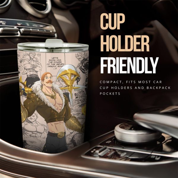seven deadly sins car accessories anime car tumblers cup escanor mix manga pnnal