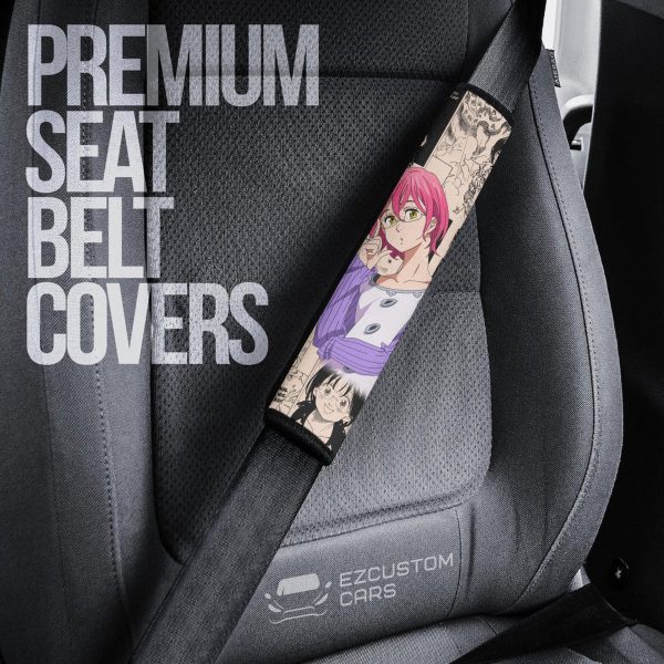 seven deadly sins car accessories anime seat belt covers gowther mix manga fvyhu