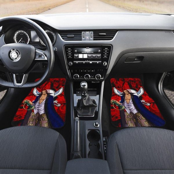 Shanks Car Floor Mats One Piece Anime Decor For Cars